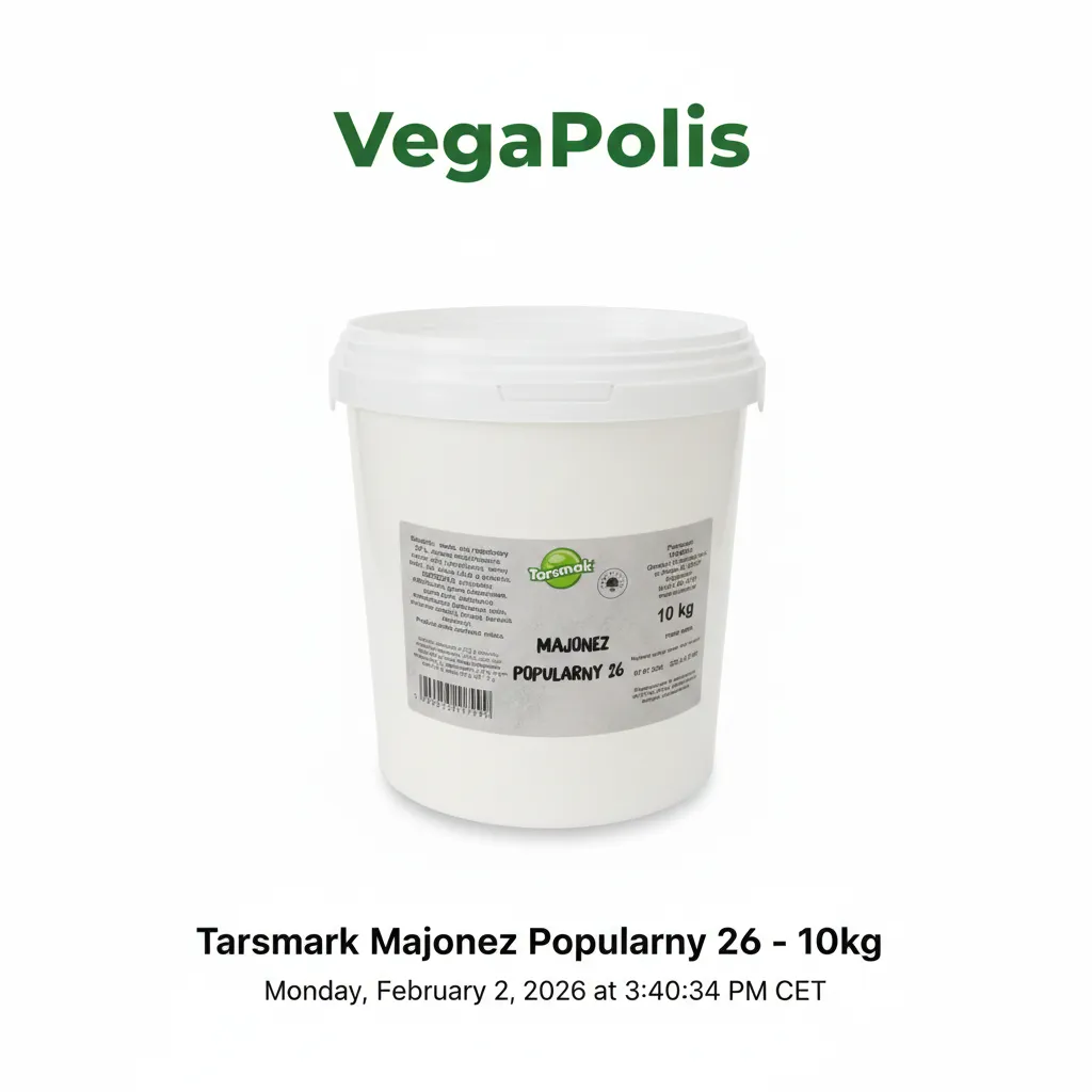 Majonez Popularny 26 Tarsmak 10kg – Wydajny dla Gastronomii | VegaPolis